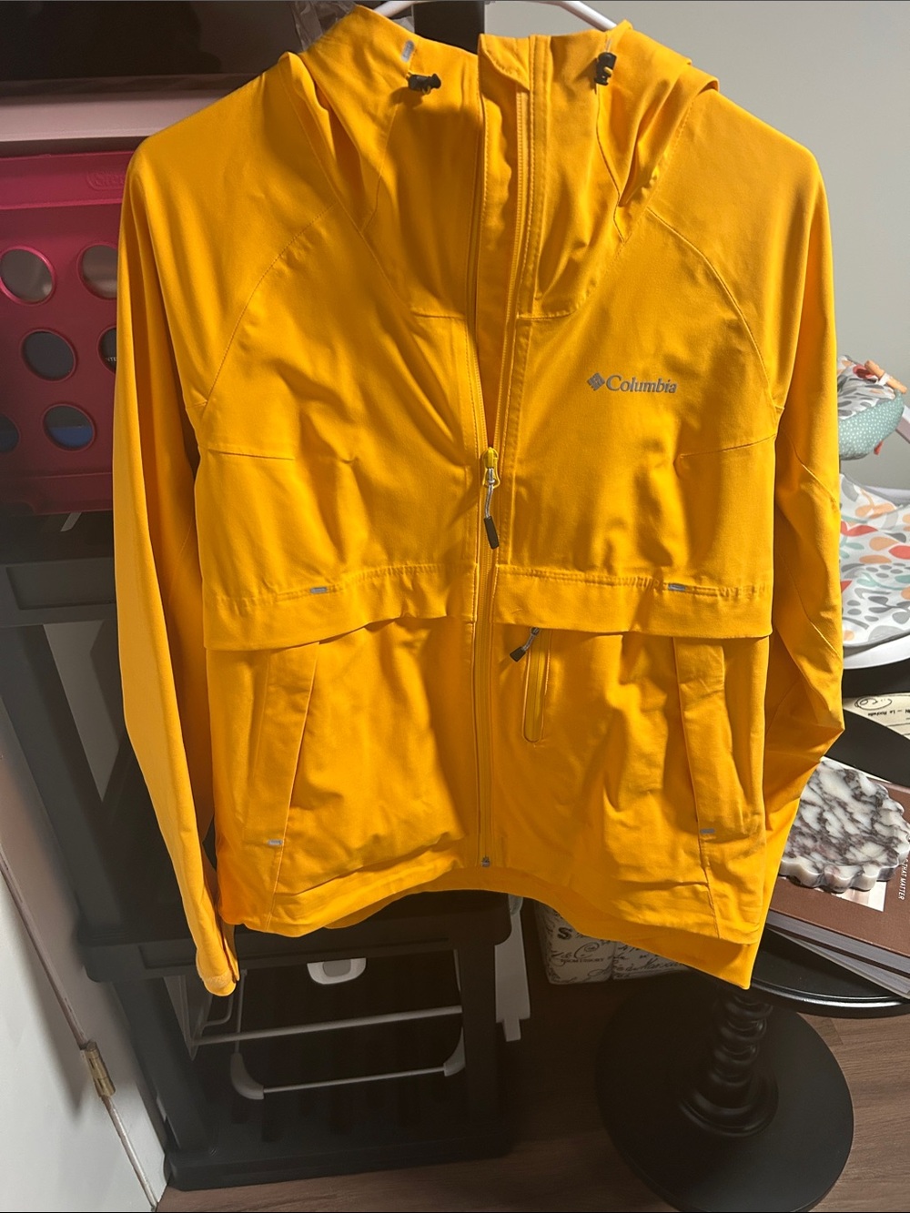 Columbia rain coat
